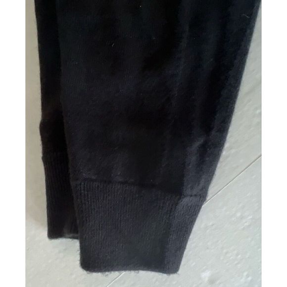 Lauren Ralph Lauren Women Sz Small Black Washable Cashmere Jogger Pants - Picture 6 of 11